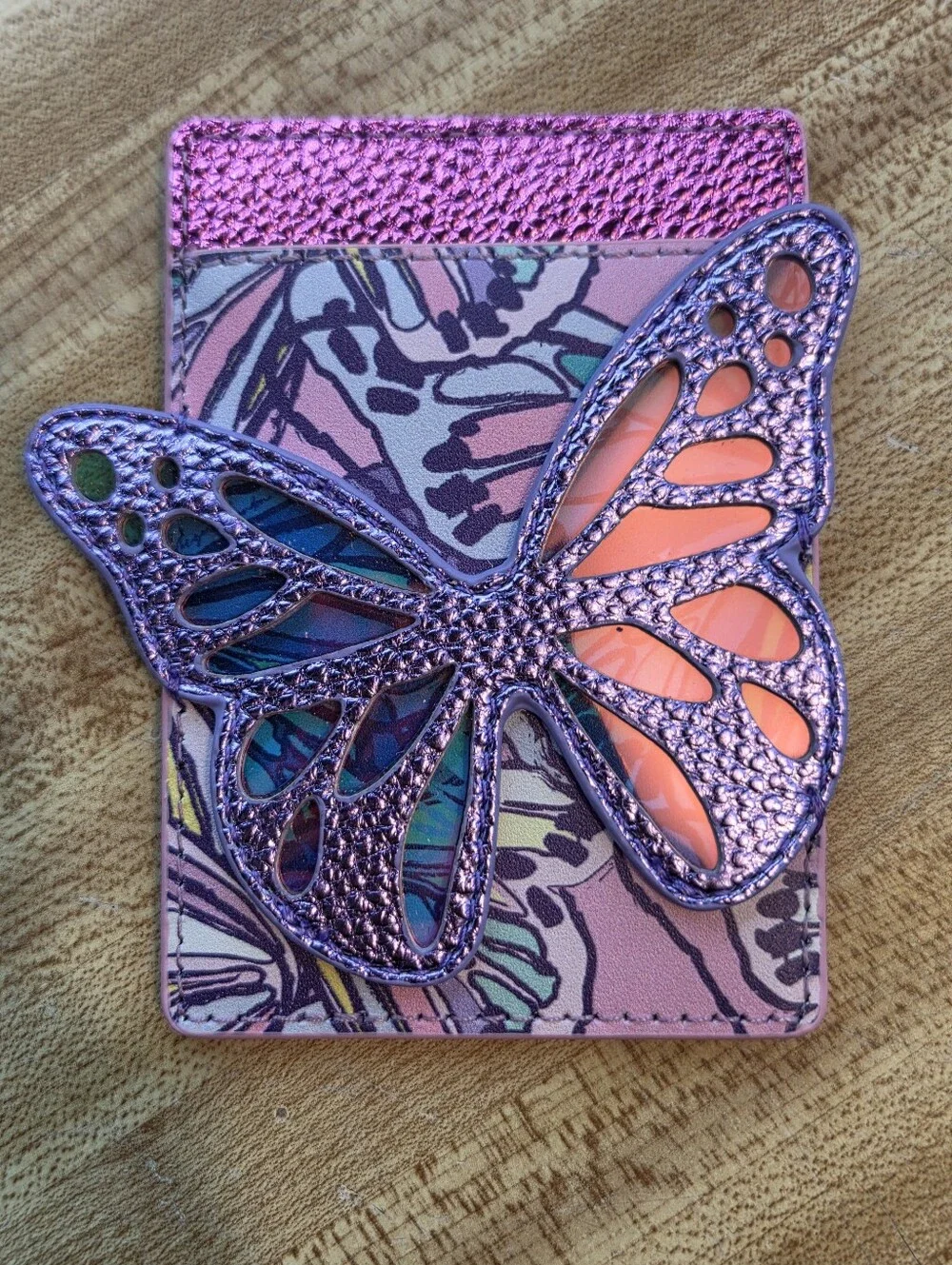 Kurt Geiger NWT/NIB Butterfly Card Holder
